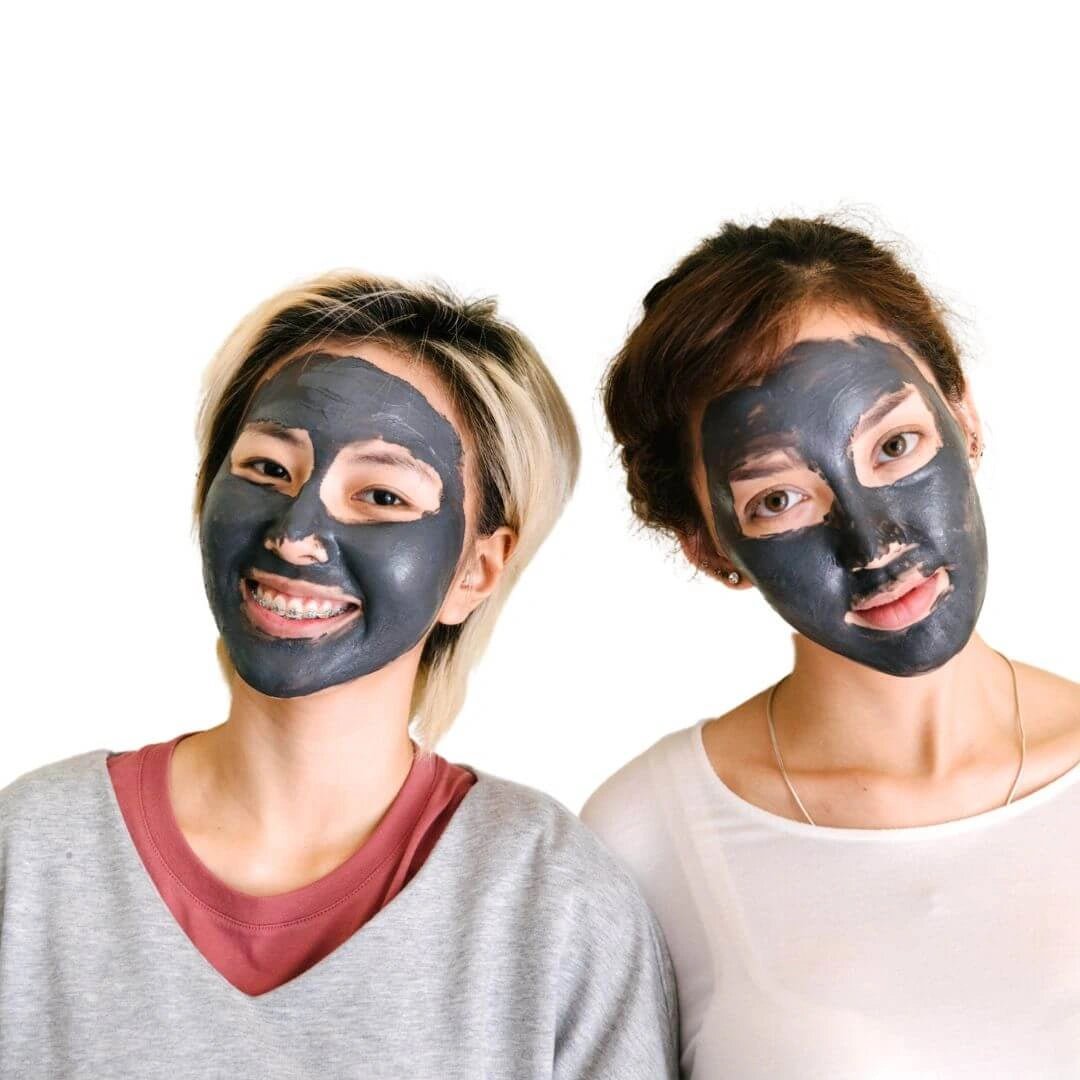 Bamboo Activated Charcoal Face Mask #skincare#