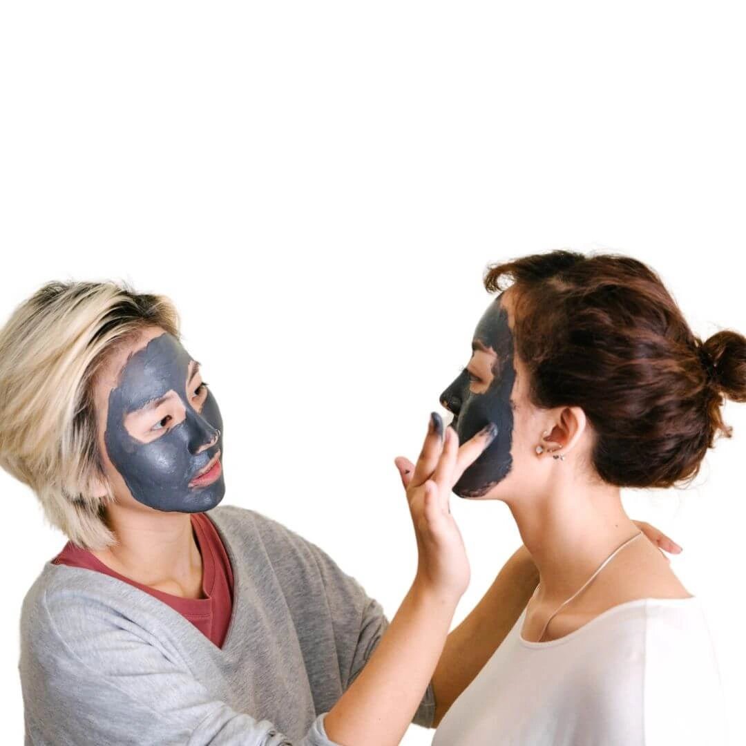 Bamboo Activated Charcoal Face Mask #skincare#