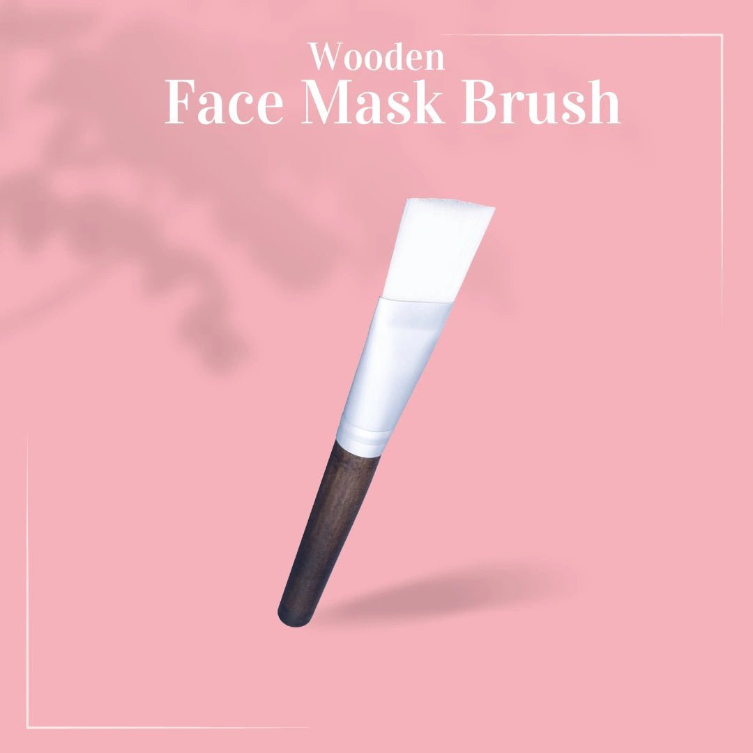 Bamboo Face Mask Brush #skincare#