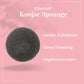 Black Konjac Facial Sponge - Activated Charcoal #skincare#