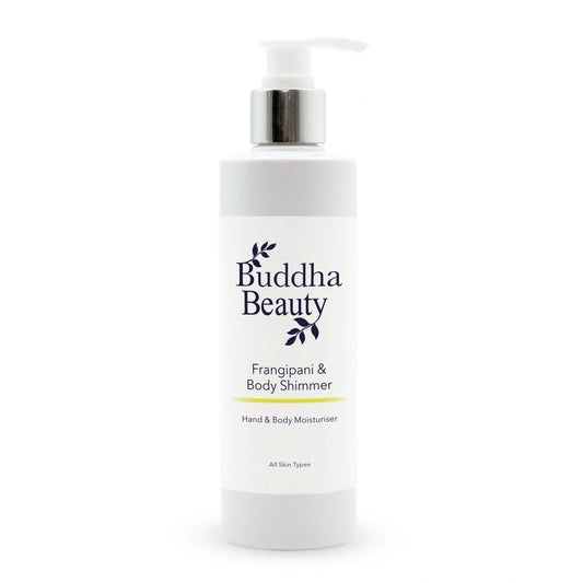 Frangipani Body Moisturiser With Body Shimmer #skincare#