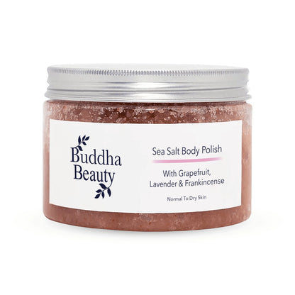 Grapefruit, Lavender & Frankincense Himalayan & Sea Salt Body Scrub