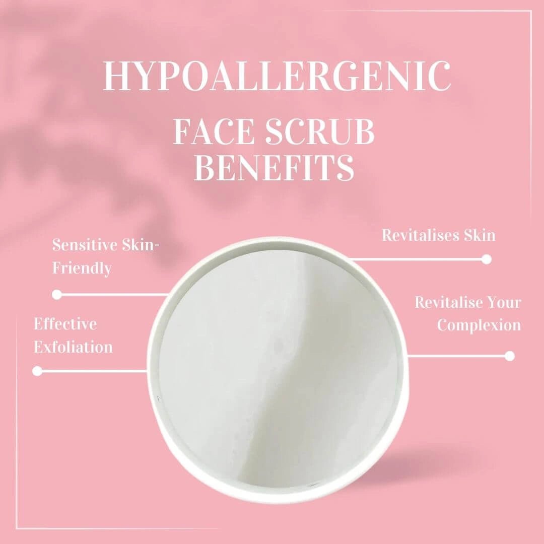 Hypoallergenic Skin Polish Facial Scrub #skincare#