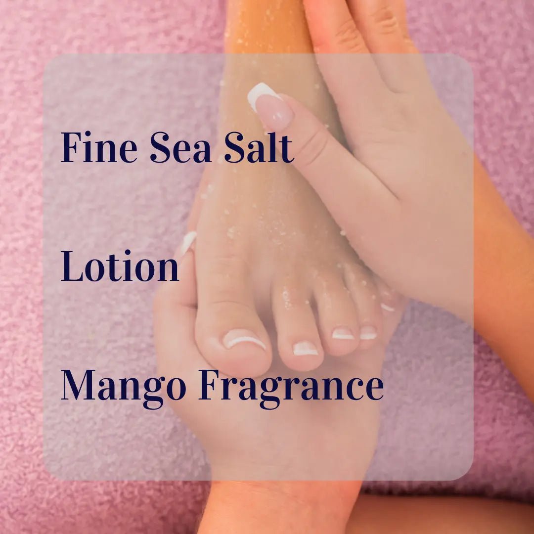 Mango & Passionfruit Foot Scrub #skincare#