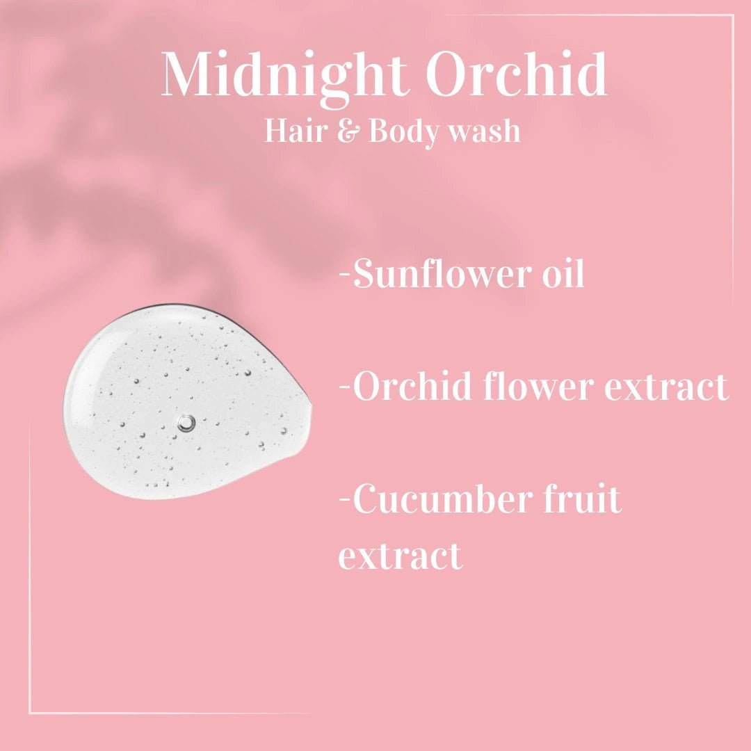 Midnight Orchid Hair & Body Wash #skincare#