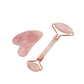 Rose Quartz Facial Roller & Gua Sha Set #skincare#