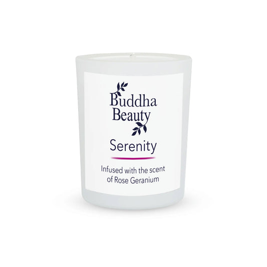 Serenity Rose Geranium Votive Candle #skincare#