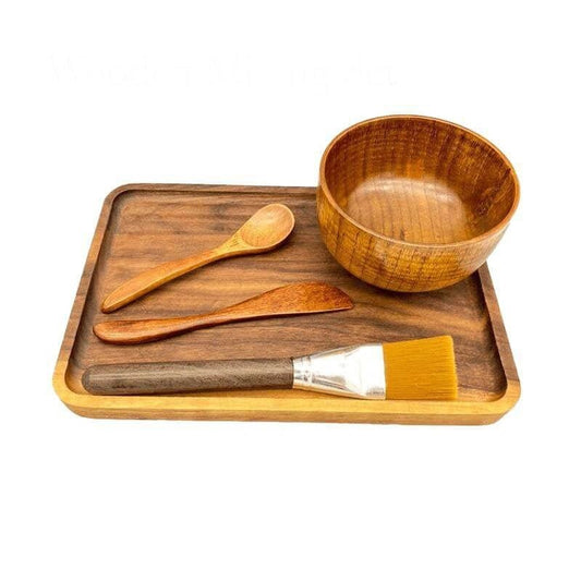 Wooden Mixing Set #skincare#